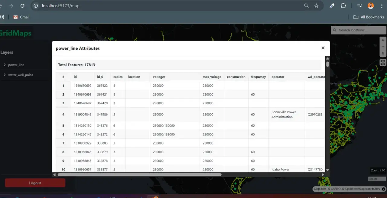 GeoGrid Analytics screenshot 2