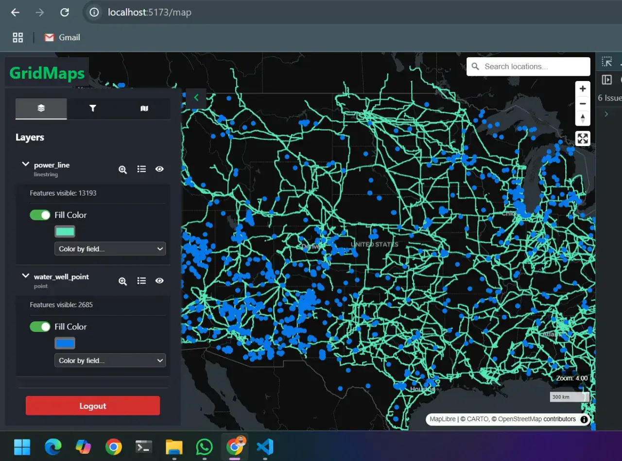 GeoGrid Analytics screenshot 3