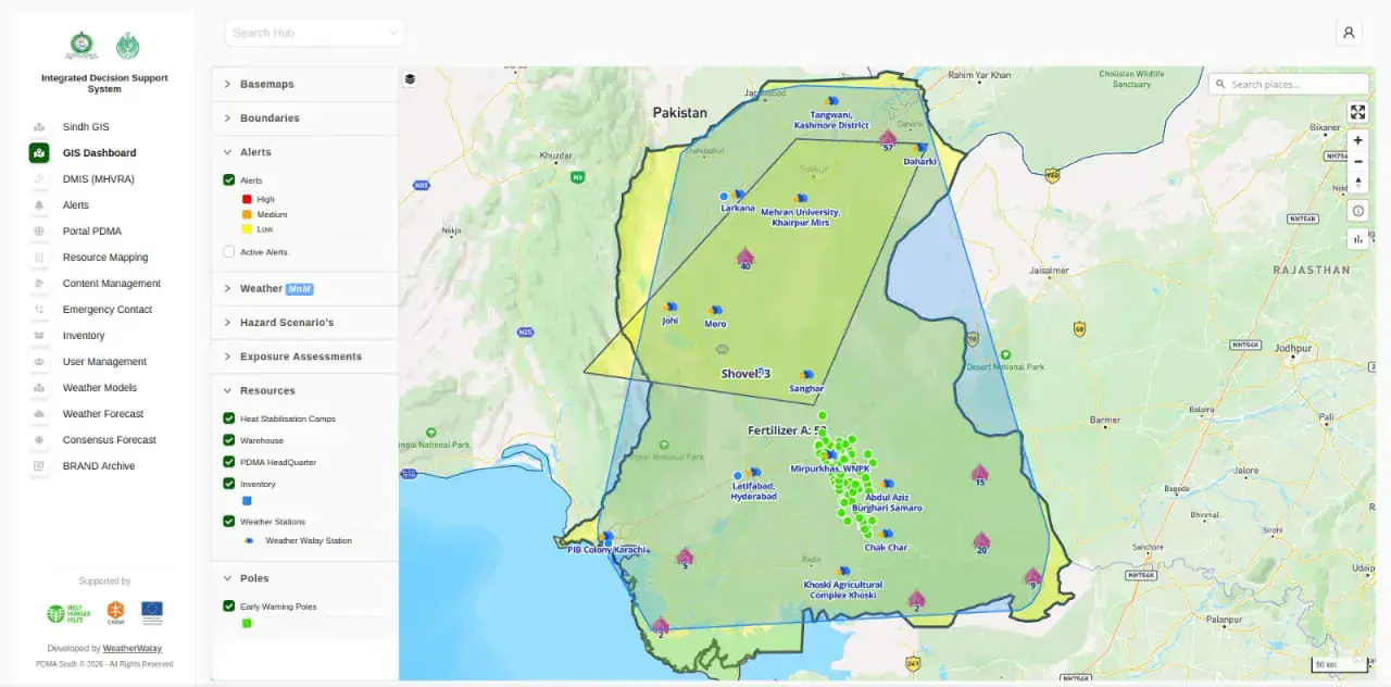 Provincial Disaster Decision Support System
