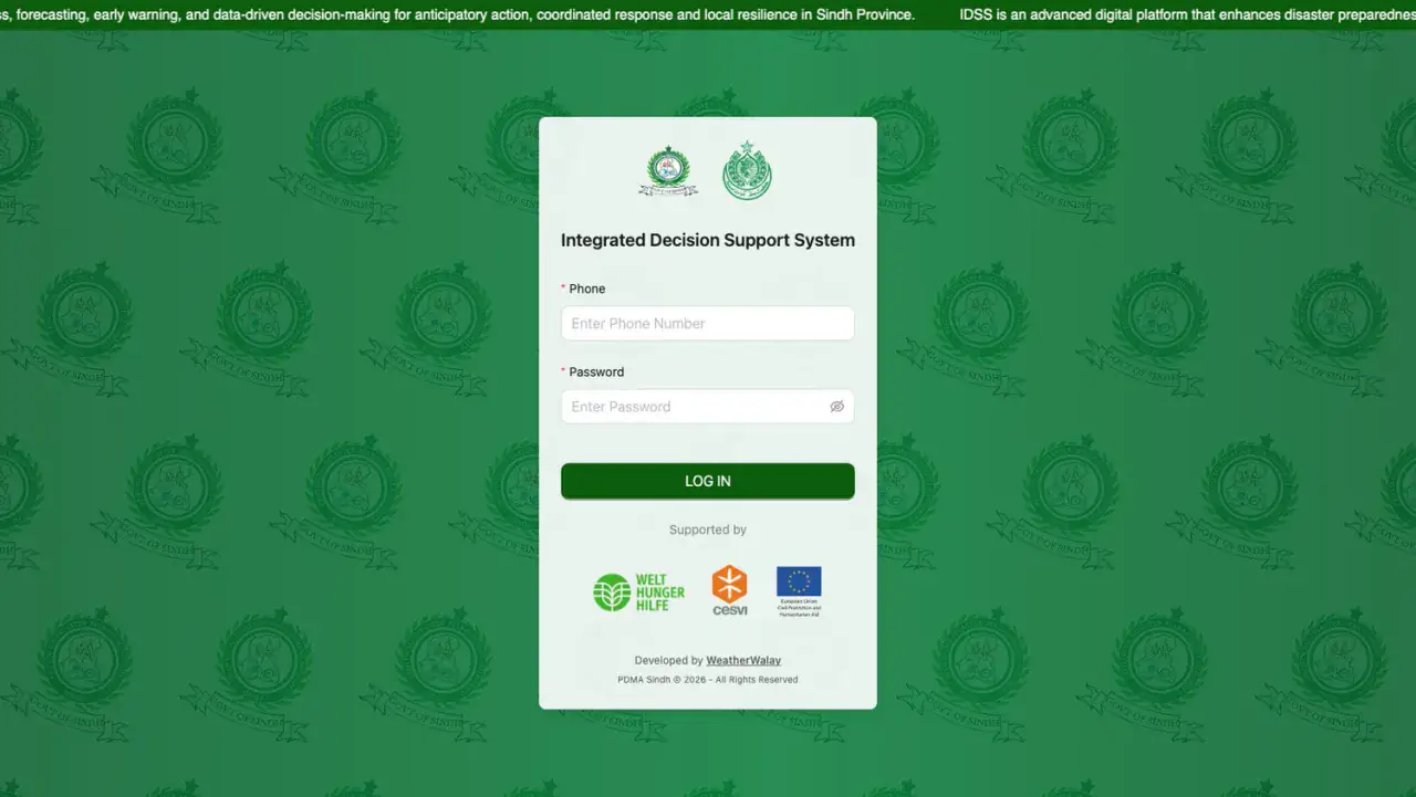Provincial Disaster Decision Support System screenshot 2