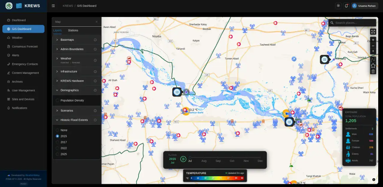 River Flood Early Warning System screenshot 3