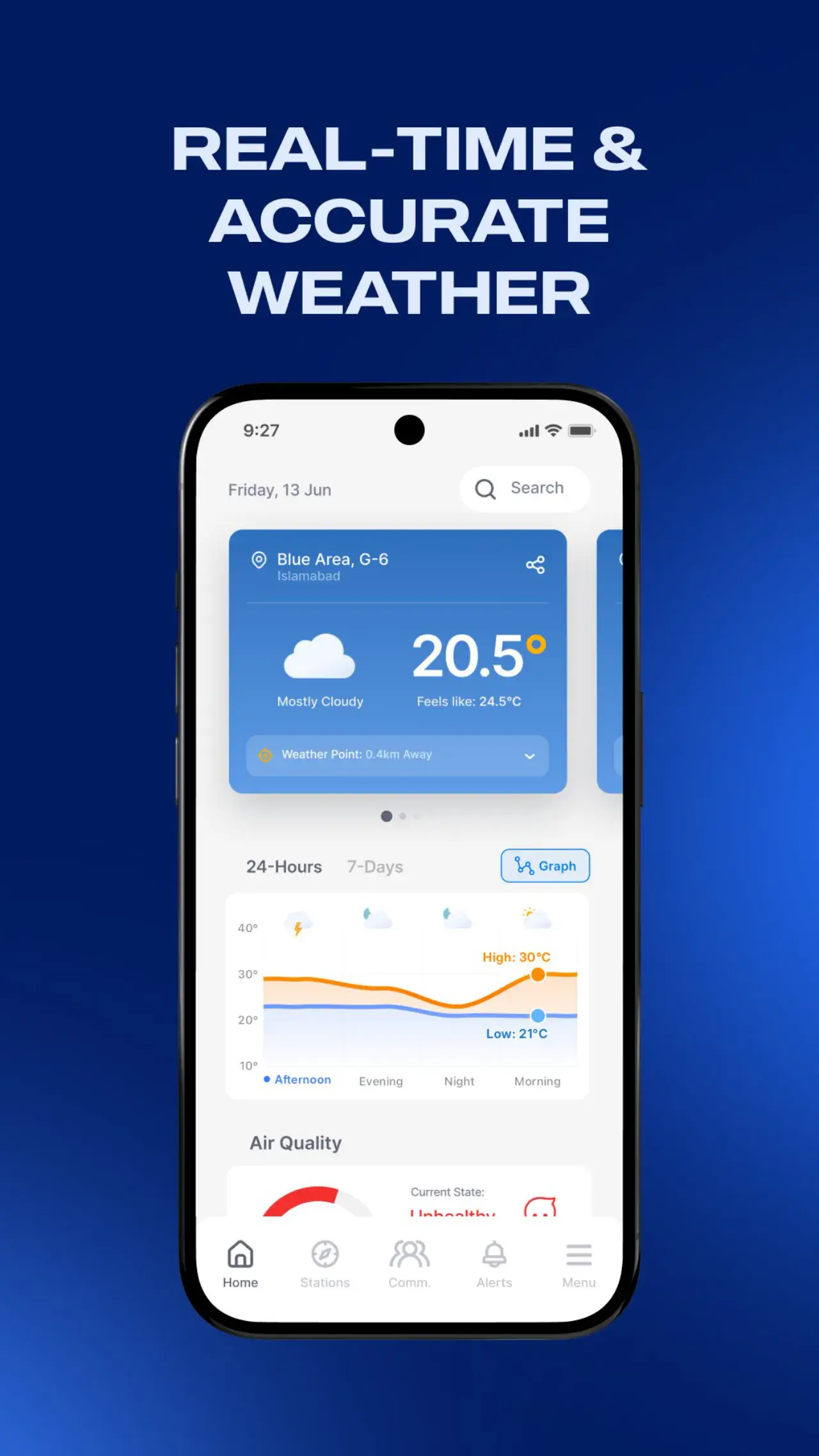 Hyper-Local Weather Companion App — Mobile App