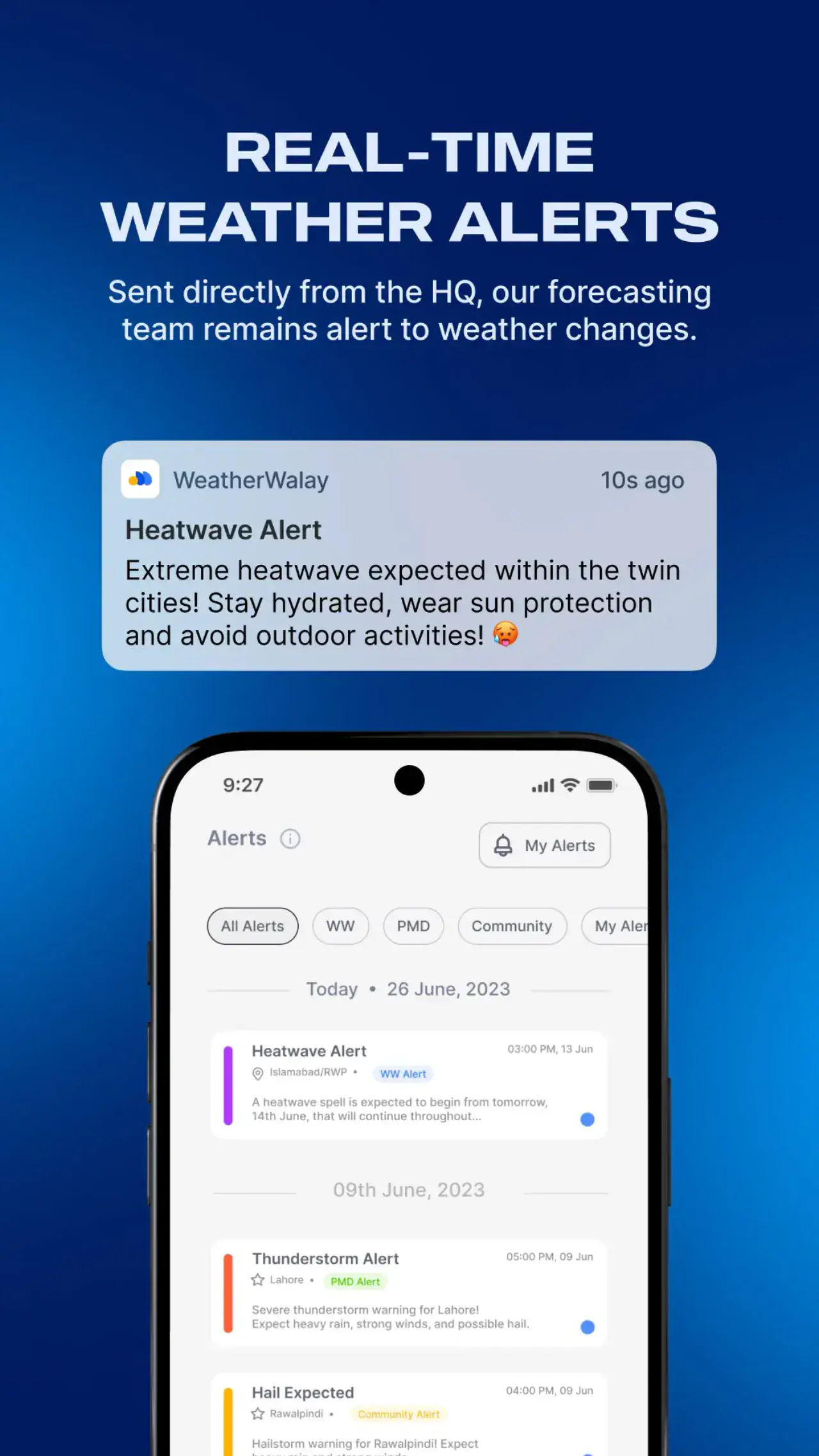 Hyper-Local Weather Companion App screenshot 2